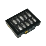 Bombki Szklane Szyszki 60mm Kartonik kpl. 12szt Błysk/Mat - Srebrny