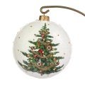 Bombka Medalion Decoupage 12cm