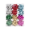 Rozety Kokardy Kolorowe 6,5cm kpl. 24szt 