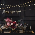 Serwetki Papierowe Happy New Year 33cm kpl. 20szt - Czarny