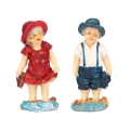 Figurka Dekoracyjna Babcia/Dziadek 7,5cm kpl. 4szt