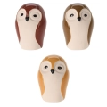 Figurka Ceramiczna Sowa 12cm - 3 kolory