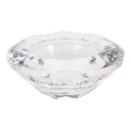 Świecznik Szklany na Tealight  7x2,5cm kpl. 3szt