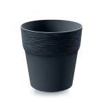 Doniczka Plastikowa Furu Round 17,5x17,5cm - Antracyt