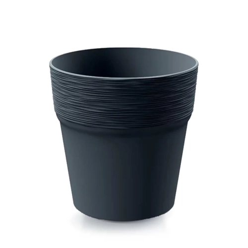Doniczka Plastikowa Furu Round 17,5x17,5cm - Antracyt