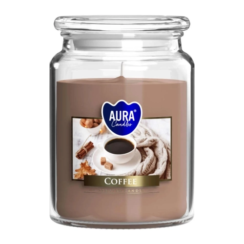 Świeca Zapachowa w Słoiku Duża 500g - Kawa
