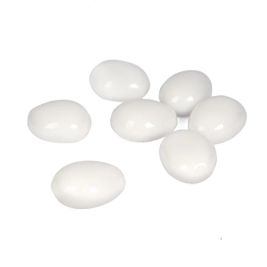 Kamienie Dekoracyjne 150g Białe