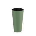Doniczka Tubus Slim ECO Wood z Wkładem 38cm - Zielony