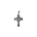 Krzyżyk Srebrny Jezus w Koronie Cierniowej 2,5cm 1,9g