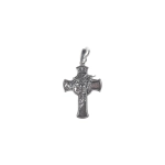 Krzyżyk Srebrny Jezus w Koronie Cierniowej 2,5cm 1,9g