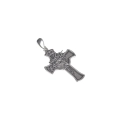 Krzyżyk Srebrny Jezus w Koronie Cierniowej 2,5cm 1,9g