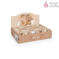 Świeca Figurka Bear Shiny Heart 7cm - 3 wzory