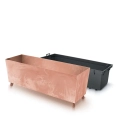 Doniczka Plastikowa Urbi Case Beton Effect 77x23cm - Terakota