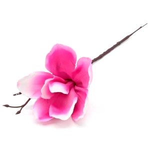 Magnolia Sztuczna Gałązka 36cm - Różowy