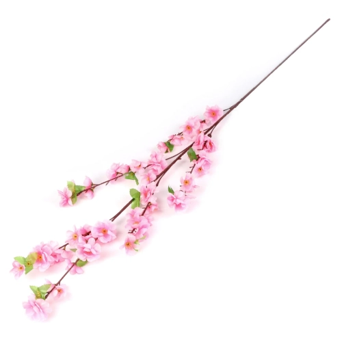 Sztuczna Gałąź Jabłoni 120cm - Różowe Kwiaty