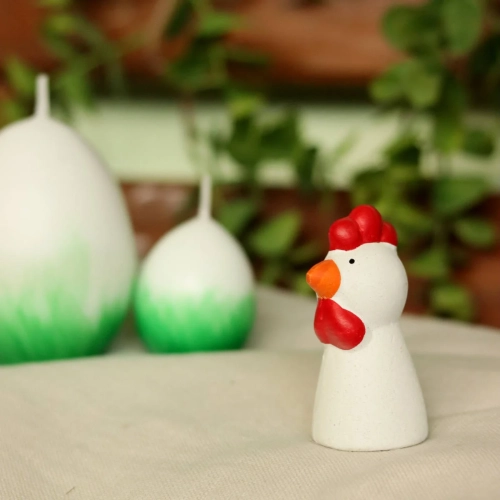 Figurka Dekoracyjna Ceramiczna Kura 6,5cm