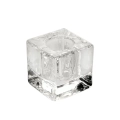 Świecznik Szklany 4x4cm