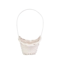 Koszyk Ratanowy Prymulka Kapelusz 31cm - Biały