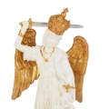 Figurka Św. Michał Archanioł 25cm - Biały/Złoty