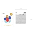 Balony Kolorowe dla Dzieci Samolot 30cm kpl. 6szt