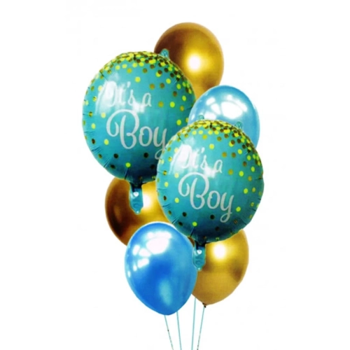 Balony Zestaw It's A Boy 7 Elementów