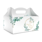 Pudełko na Ciasto dla Gości Komunia 19x9x14 kpl. 10szt - wzory