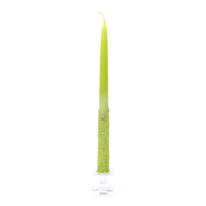 Świeca Stożkowa Karpatka 2,2x29cm kpl. 10szt - Seledynowy