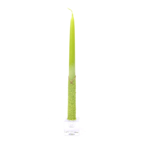 Świeca Stożkowa Karpatka 2,2x29cm kpl. 10szt - Seledynowy