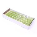 Świeca Stożkowa Karpatka 2,2x29cm kpl. 10szt - Seledynowy