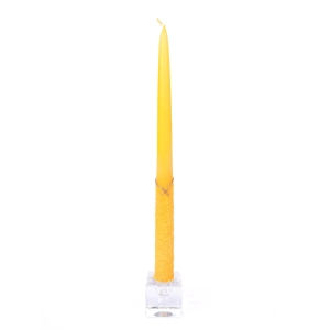 Świeca Stożkowa Karpatka 2,2x29cm kpl. 10szt - Żółty
