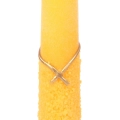 Świeca Stożkowa Karpatka 2,2x29cm kpl. 10szt - Żółty