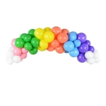 Balony Girlanda Tęcza 200cm kpl. 60szt 
