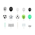 Balony Girlanda Piłka Nożna 150cm kpl. 50szt