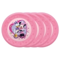 Talerzyki Wielokrotnego Użytku Minnie Junior 21cm kpl. 4szt - Różowy