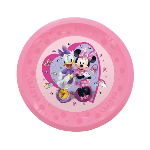 Talerzyki Wielokrotnego Użytku Minnie Junior 21cm kpl. 4szt - Różowy