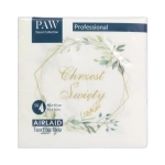 Serwetki Flizelinowe PAW Professional Airlaid Chrzest kpl. 50szt 