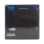 Serwetki Flizelinowe PAW Professional Airlaid kpl. 50szt - Czarny