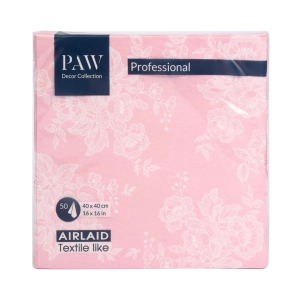 Serwetki Flizelinowe Airlaid Soft Lace Rosa kpl. 50szt 
