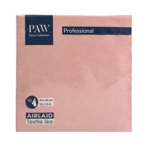 Serwetki PAW Professional Airlaid kpl. 50szt - Złoty Róż