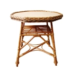 Stół Wiklinowy Ogrodowy Ośmiokąt 