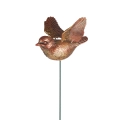 Dekoracja Ogrodowa Ptak na Piku 68cm - 2 kolory