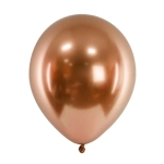 Balony Lateksowe Glossy Miedziane 30cm kpl. 10szt