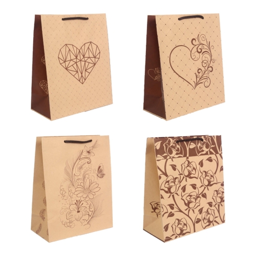 Torebki Prezentowe Kraft Eko 20x24cm kpl. 10szt B4