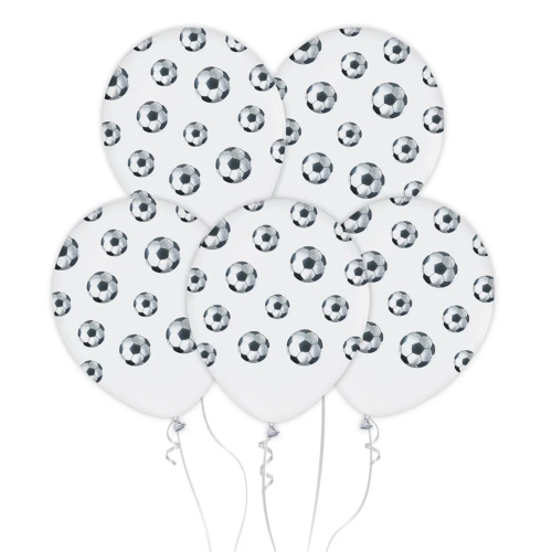 Balony Piłka Nożna 30cm kpl. 5szt 