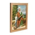 Obraz Św. Anna 28x23cm - Ramka Złota