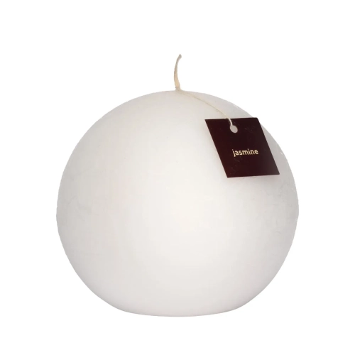 Świeca Zapachowa Rustic Kula 12cm - Jaśmin