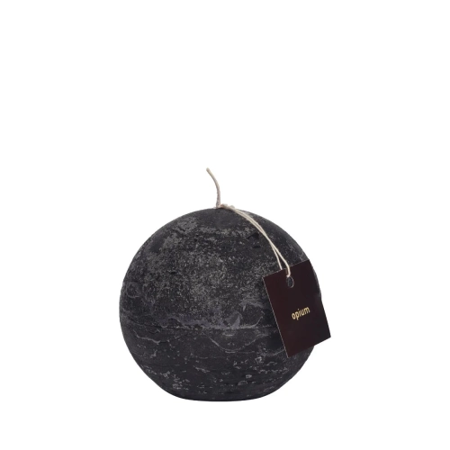 Świeca Zapachowa Rustic Kula 8cm - Opium