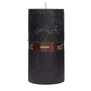 Świeca Zapachowa Rustic Walec 7,5x15cm - Opium