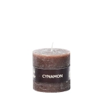 Świeca Zapachowa Rustic Walec 5x5cm - Cynamon