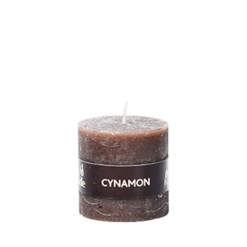 Świeca Zapachowa Rustic Walec 5x5cm - Cynamon